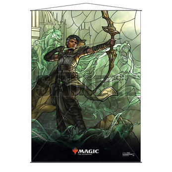 Ultra Pro Stained Glass Wall Scroll MTG Vivien