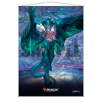 Ultra Pro Stained Glass Wall Scroll MTG Ugin