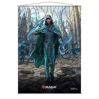 Ultra Pro Stained Glass Wall Scroll MTG Jace